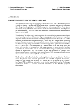 3. Design of Structures, Components, AP1000 European Equipment