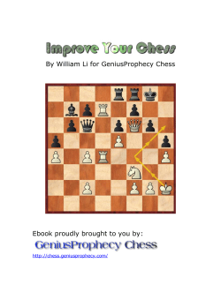 Improve Your Chess - GeniusProphecy Chess