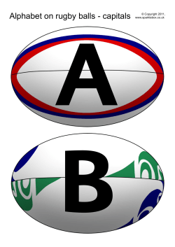 Numbers 0-100 on rugby balls