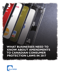 DLAP_Canada_Consumer Protection Laws.indd