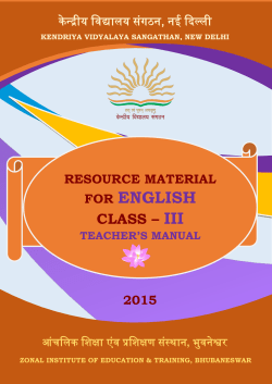 class iii english