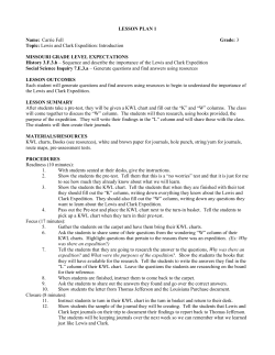 Lewis and Clark Expedition - Blogs at Maryville University