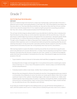 Grade 7 - Amplify&not; Resources