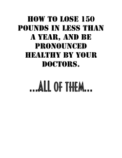 How to lose 150 pounds in less than a year.