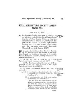 royal agricultural society