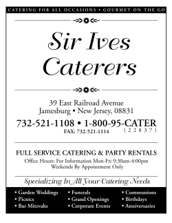 732-521-1108 &bull; 1-800-95-cater
