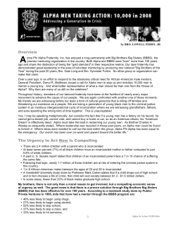 Overview The Urgency to Act Now Is Compelling