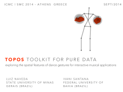 TOPOS TOOLKIT FOR PURE DATA