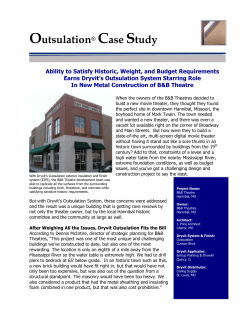 Outsulation® Case Study
