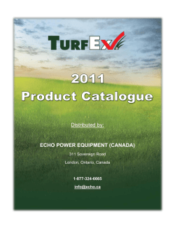 ECHO POWER EQUIPMENT (CANADA)