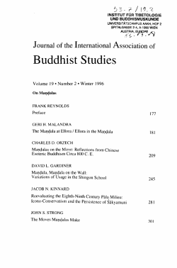 The Moves Maṇḍalas Make