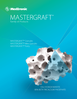 MASTERGRAFT - Family of Products