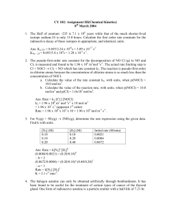Assignment III - DST Unit of Nanoscience