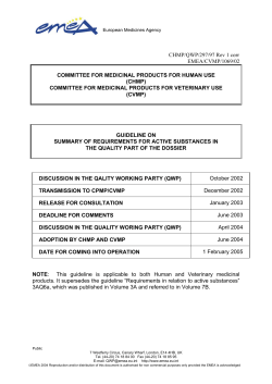 Guideline on Summary of requirements for active substances
