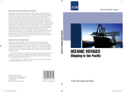Oceanic Voyages: Shipping in the Pacific