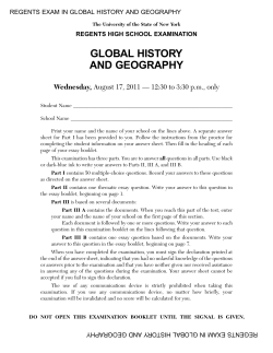 global history and geography