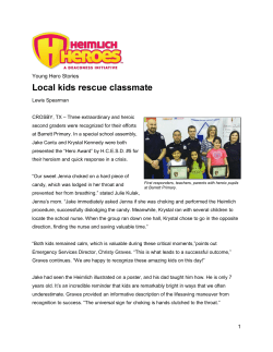 Local kids rescue classmate