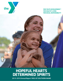 Annual Report - YMCA of Southern Maine
