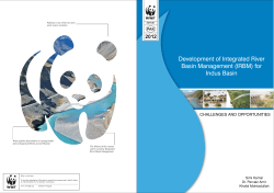 (IRBM) for Indus Basin - WWF
