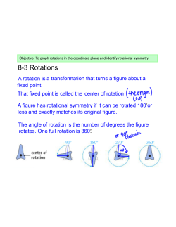 8-3 Rotations