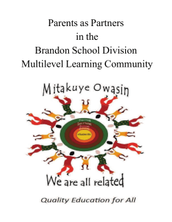 Multiage Class Parent Brochure