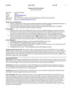 Chemistry 1B-syllabus-sp2015-mw-lab