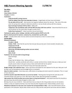 hs-parent-agenda-110816 - Our Lady of the Angels