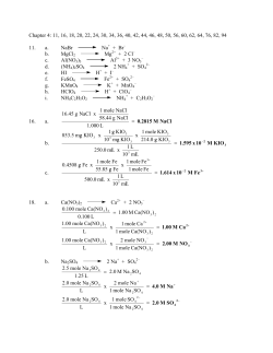 Chapter 4 - Chemistry