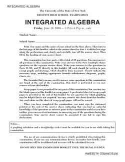 integrated algebra