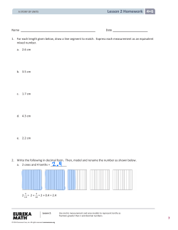 Lesson 2 Homework 4&bull;6