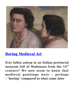 Boring Medieval Art - Medieval Histories