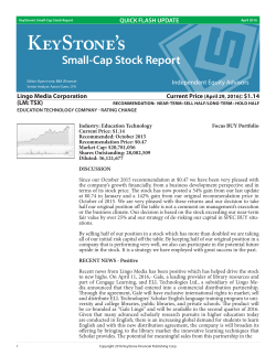 KeyStone Financial – Small-Cap Stock Report
