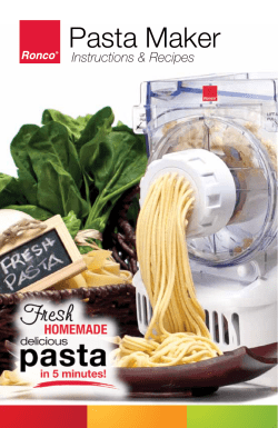 Pasta Maker
