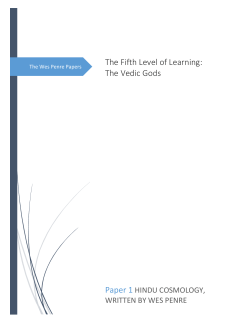 The Fifth Level of Learning: The Vedic Gods