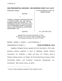 margaret denzel in the superior court