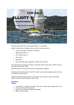 elliott 7 number 55 - Yachting Australia