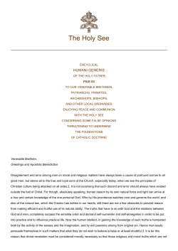 The Holy See