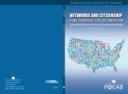 Networks and Citizenship