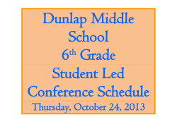 dunlap middle school