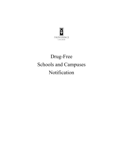 drug-free-campus - Providence College