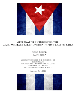 Alternative Futures for the Civil-Military