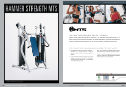 MOTION. TECHNOlOGy. SElECTORIzEd. AdvANCEd TECHNOlOGy