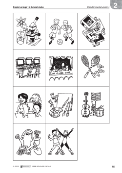 School clubs Camden Market Junior 4