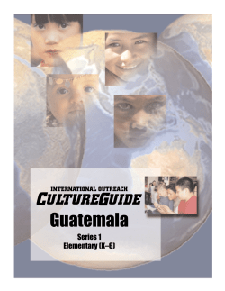 Guatemala - BYU Kennedy Center