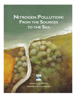 Nitrogen Pollution - Hubbard Brook Research Foundation