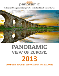 complete tourist services for the balkans