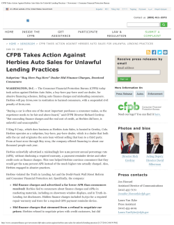 News Release - Hudson Cook, LLP