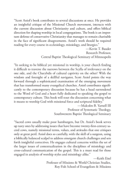 By the Waters of Babylon: Worship in a Post-Christian Culture