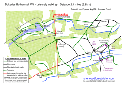 Dukeries Bothamsall W1 - Leisurely walking