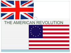 the american revolution - Liceo Classico Psicopedagogico Cesare